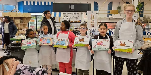 April 19th Kids Little Legends Art & Pizza Workshop - Spring Special (Sun)