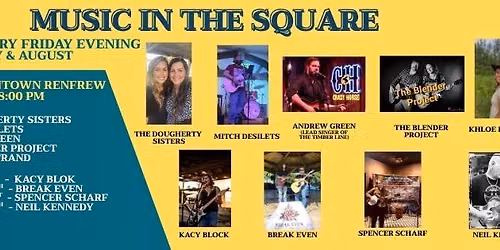 Music In The Square - Downtown Renfrew