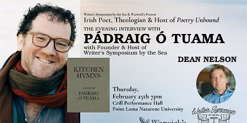 Padraig O Tuama Writer's Symposium by the Sea w\/Dean Nelson