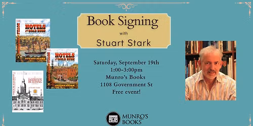 Book Signing with Stuart Stark
