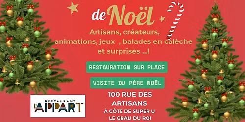 March\u00e9 de No\u00ebl de la rue des artisans 