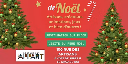 March\u00e9 de No\u00ebl de la rue des artisans