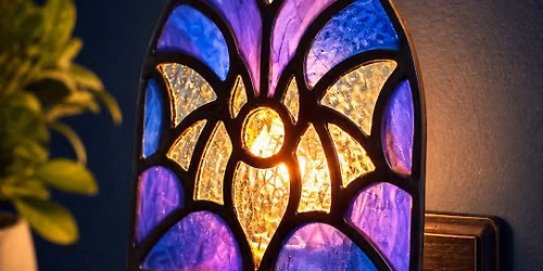 Bat Nightlight Stained Glass Workshop