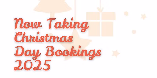 Christmas Day Set menu