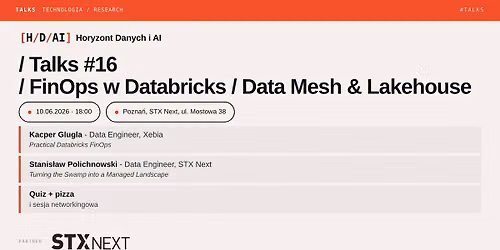 Talks #16: FinOps w Databricks, Data Mesh & Data Lakehouse