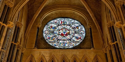 Sung Compline in the Chapter House of Lincoln Cathedral