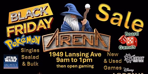 Black Friday Sale \/ Vendor Show 