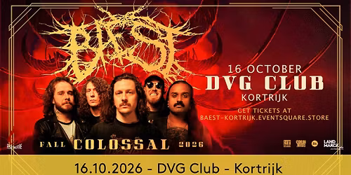 Baest - Colossal tour 2026 @ DVG Club, Kortrijk