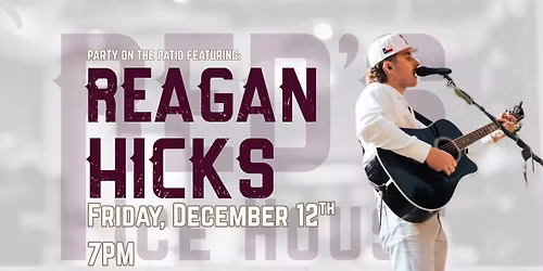 PARTY ON THE PATIO: Reagan Hicks Band