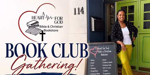 A\u2764\ufe0f4God Book Club Launch  \ud83d\udcda \ud83d\ude80 