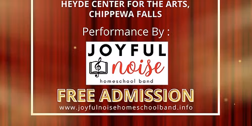 Joyful Noise Homeschool Band Fall 2025 Concert