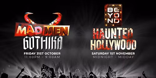 Halloween Weekender ! \ud83d\udd25\ud83c\udf83 Sign Up for 1\ufe0f\u20e3 \u00a318 \ud83c\udf9f\ufe0f for all your Halloween Partying \ud83d\ude08!