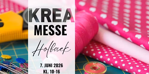 Holb\u00e6k KREA-messe 7. juni 2026