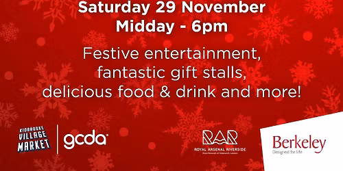 Royal Arsenal Market Winter Festival 