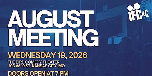 August IFCKC Meeting