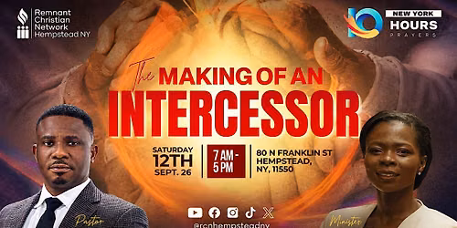The Making of an Intercessor