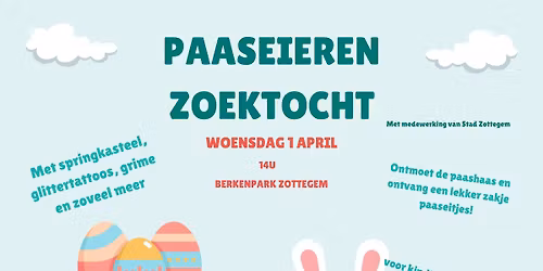 VOLZET!!Paaseierenzoektocht in het Berkenpark! \ud83d\udc30