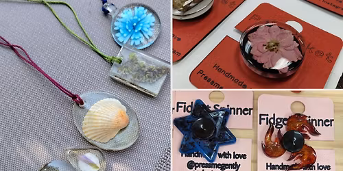 DIY Resin Workshop (Necklace, Pop Socket, Fidget Spinner)