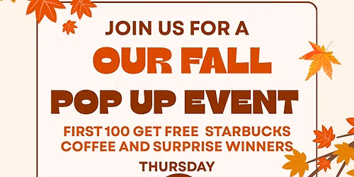 Fall pop up market rescheduled