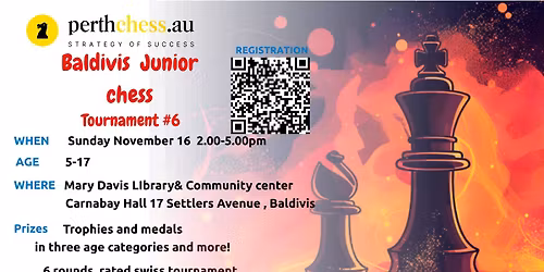 Baldivis Junior chess tournament #6