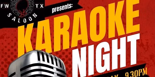Tuesday Nite Karaoke @ The Red Goose Saloon