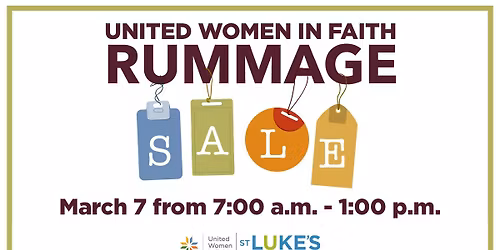 Annual Rummage Sale at St. Luke's UMC