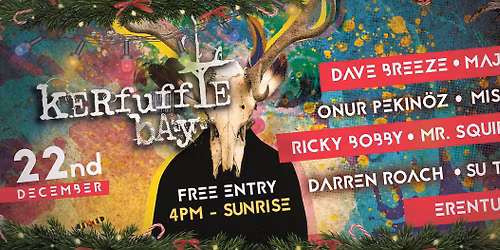 Kerfuffle Bay Christmas Techno Party, Koh Rong