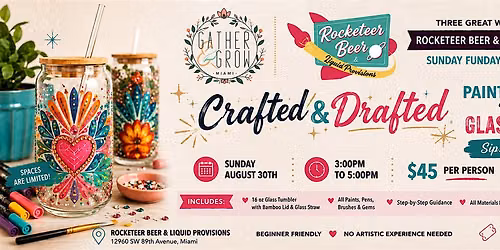 Crafted & Drafted: Paint + Bedazzle Your Own Glass Tumbler