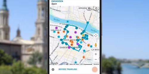TOP Zaragoza: Visita Guiada con tu m\u00f3vil