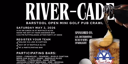 River-Cade Barstool Open