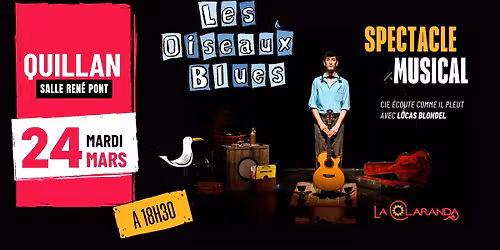 SPECTACLE MUSICAL - LES OISEAUX BLUES Cie \u00c9coute comme il pleut.