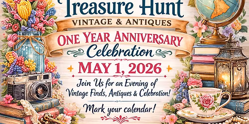 You Are Invited! One-Year Anniversary Celebration