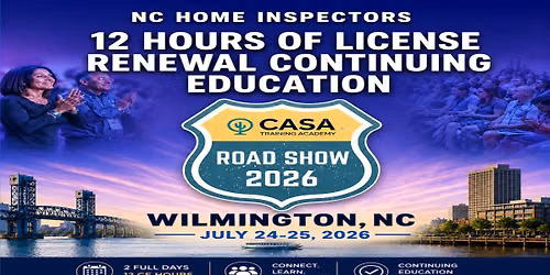 2026 CE Road Show ~ Wilmington