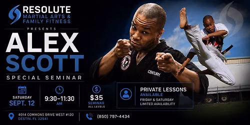 Seminar with ALEX SCOTT
