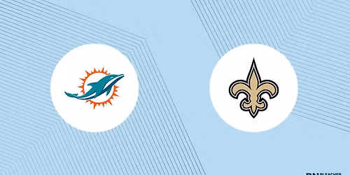 Miami Dolphins vs. New Orleans Saints