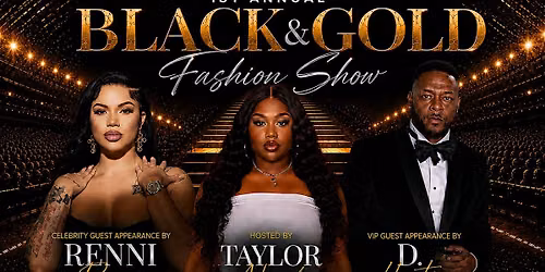 Black & Gold fashion show
