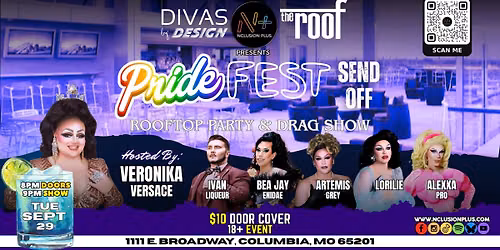 PrideFest Send-Off: A Drag Show @The Roof (Columbia)