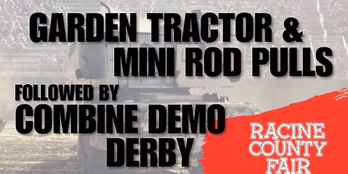 Racine County Fair garden tractor pull