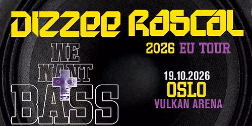 Dizze Rascal | 19. Oktober 2026 | Vulkan Arena | AEG Presents