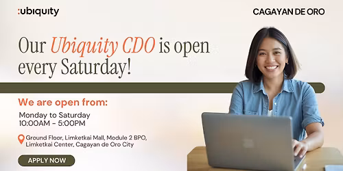 Ubiquity CDO Saturday Recruitmet