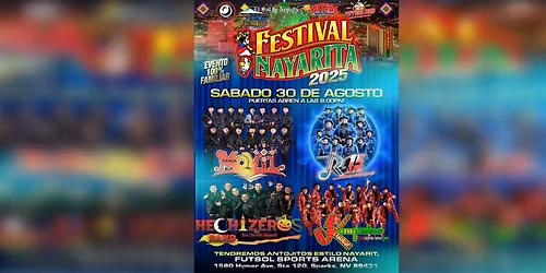 BANDA MOVIL, HECHIZEROS BAND & MAS in Sparks