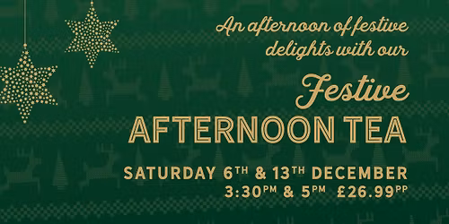 Festive Afternoon Tea at the Perch!