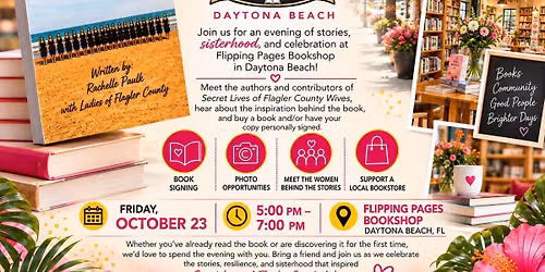 \ud83d\udcda\ud83d\udc95 Book Signing at Flipping Pages Bookshop! \ud83d\udc95