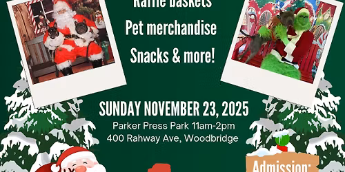 Photos with Santa & the Grinch!