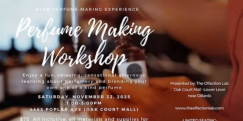 Perfume Making Experience