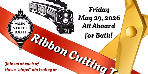 Ribbon Cutting Train May 29, 2026