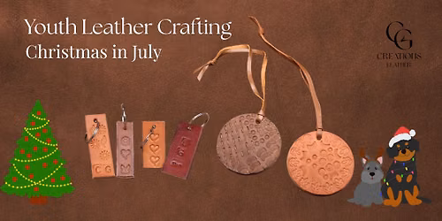 Youth Leather Crafting - Keyrings and Christmas Ornaments