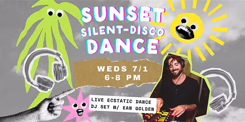 Ecstatic Dance Santa Barbara: Sunset Silent Disco!