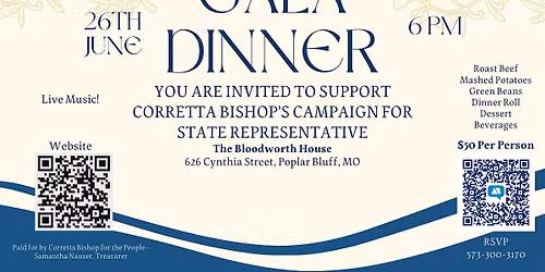 Gala Dinner - Bishop Campaign