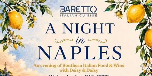 A Night in Naples Wine Dinner